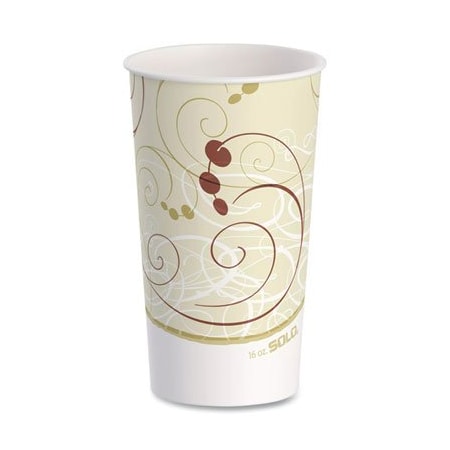 Dart , Paper Cold Cups, 16 Oz., Symphony Design, 50/bag RP16PSYM